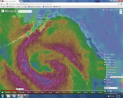 風向查詢|Windy: Wind map & weather forecast